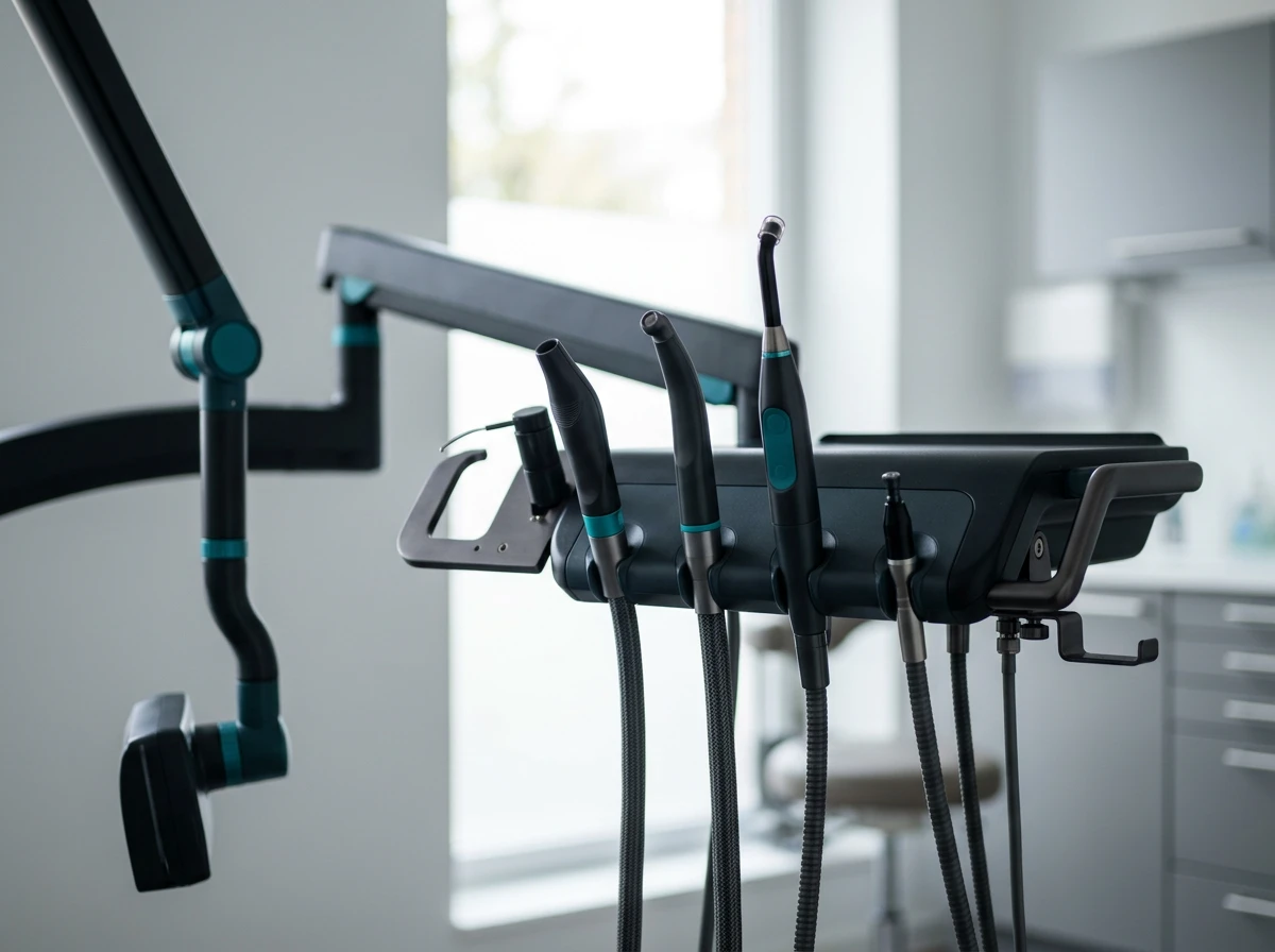 Équipements dentaires de pointe dans un cabinet moderne